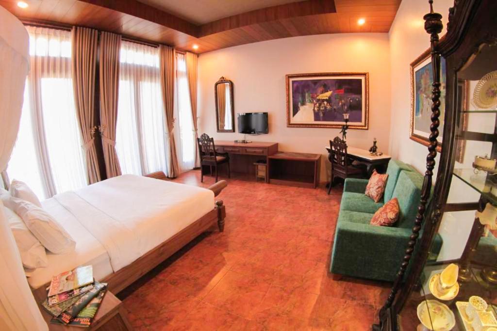 Rumah Stroberi Organic Farm & Family Lodge 렘뱅 외부 사진